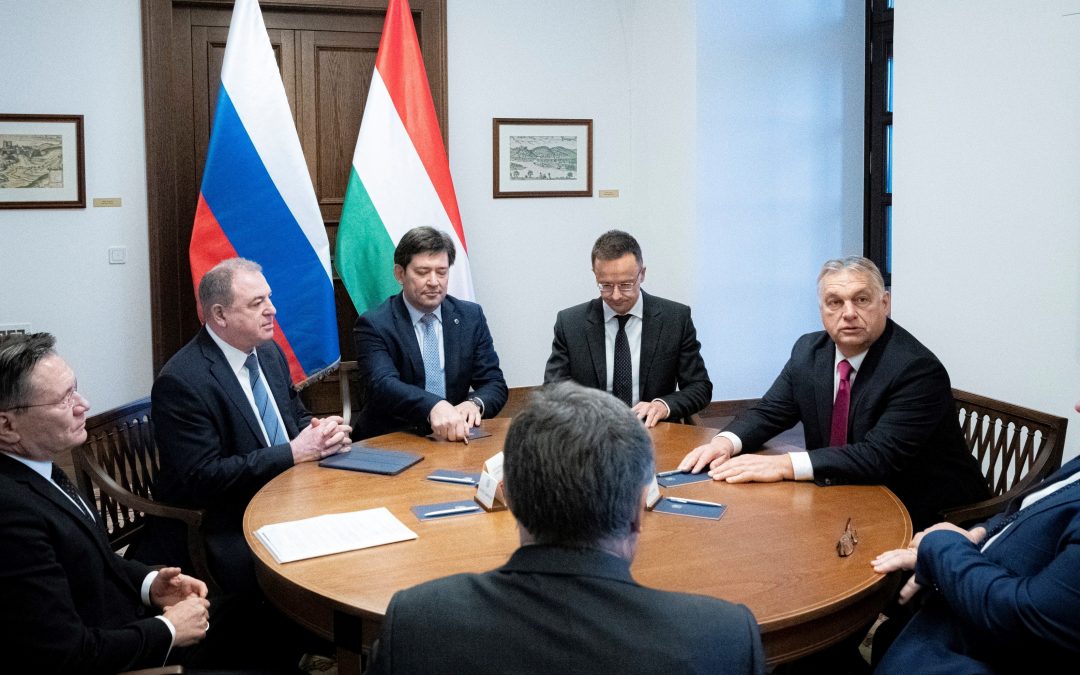 Orbán Viktor fogadta Alekszej Lihacsovot, a Roszatom vezérigazgatóját